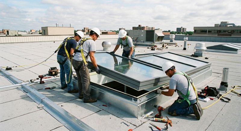 Commercial Skylight Renovation in Seattle, WA
