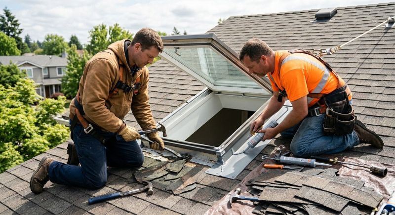 Glass Skylight Repair in Kent, WA