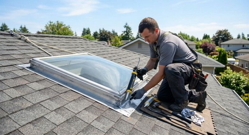Skylight Glass Repair in Gig Harbor, WA