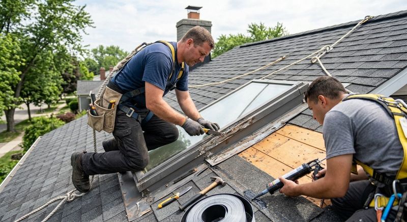 Skylight Leak Repair in Bellevue, WA